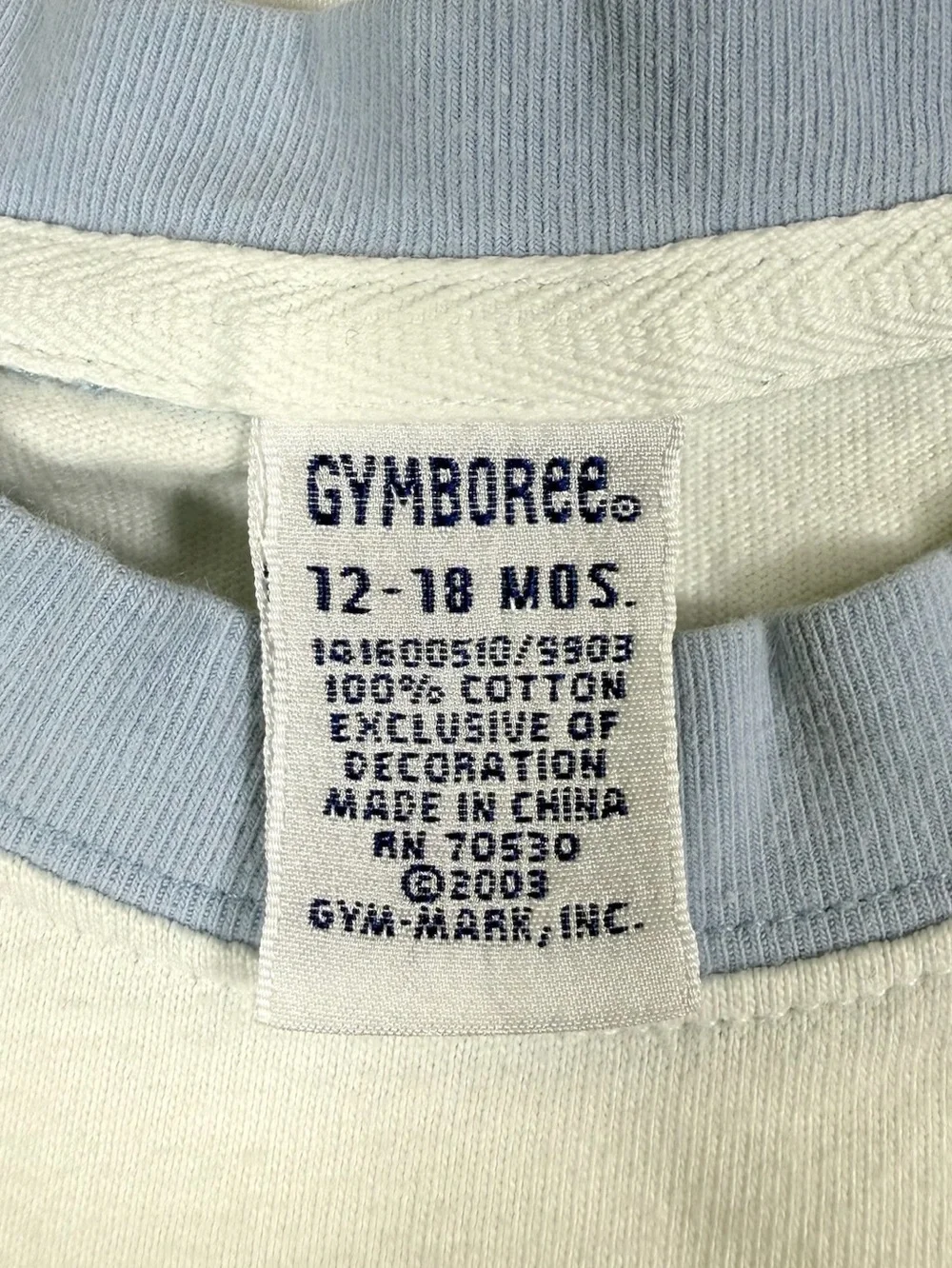 Gymboree vintage 2003